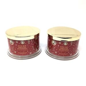 Homeworx by Slatkin Co Sticky Bread Pudding Scented‎ Candle 18oz Holiday